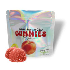 CBD Gummies 100mg Persika - 10 x 10mg
